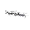 1 Pezzo Universale 3D Lettera Metallica Styling Auto Turbo Boost Caricamento Emblema Boosting Badge Adesivo Decalcomania Accessori Auto