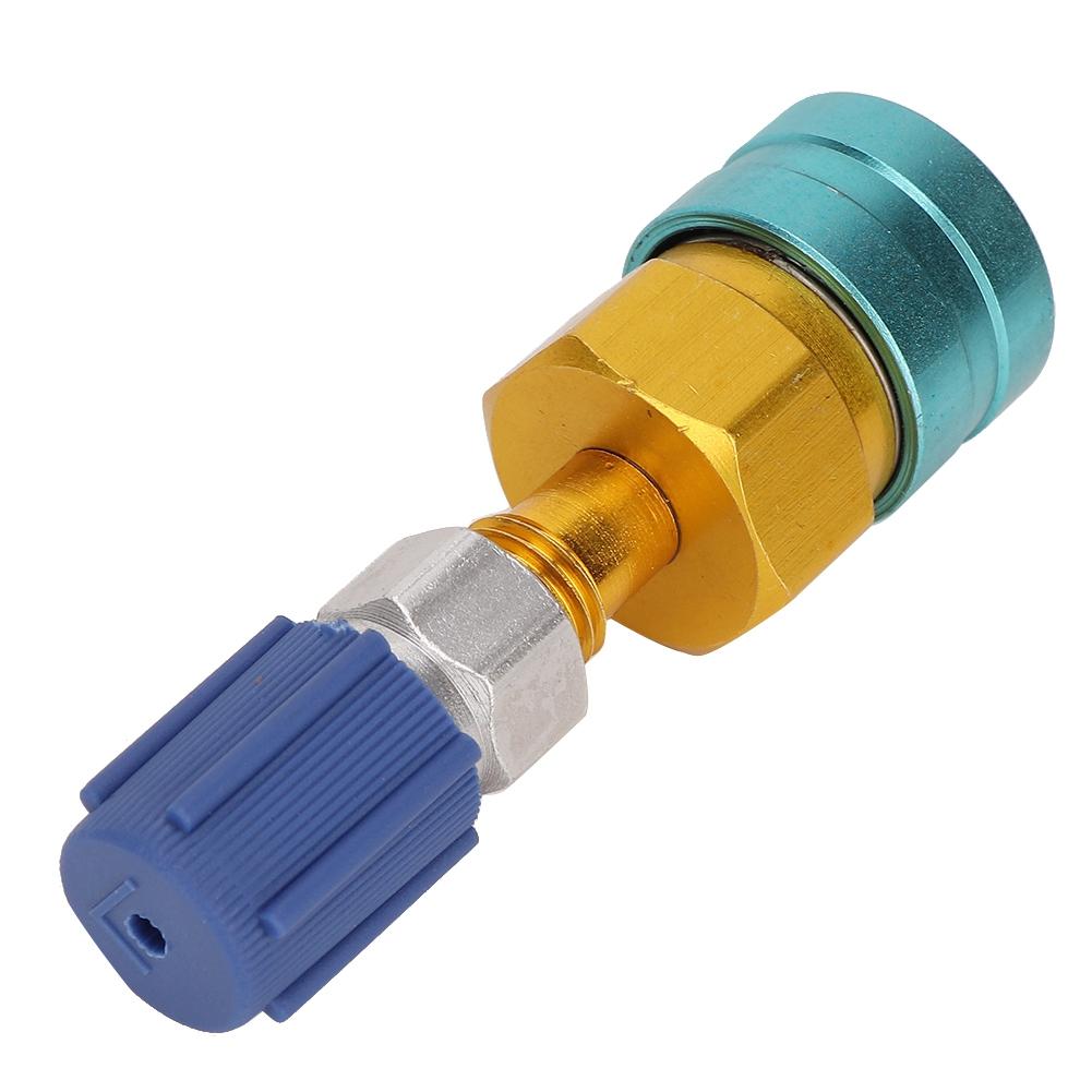 QC1234L+13LS5V1 R1234YF Conector de lichid fluorurat pentru agent frigorific AC pentru mașină, cuplare rapidă laterală joasă