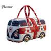 Easy Clean Travel Bag Soccer Handbag, with Quilted Design, Large Capacity Durable Polyester Duffel Lightweight Carryall Tote Bag, for Fitness Work And