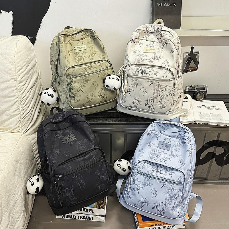 Backpack Large Capacity Outdoor Leisure Travel Bag Middle School Bag Fashion College Backpack