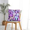 Psychedelic Mushroom Square Pillow Covers Car Cushion Cover Creative Home Decoration Pillow Cover 4545