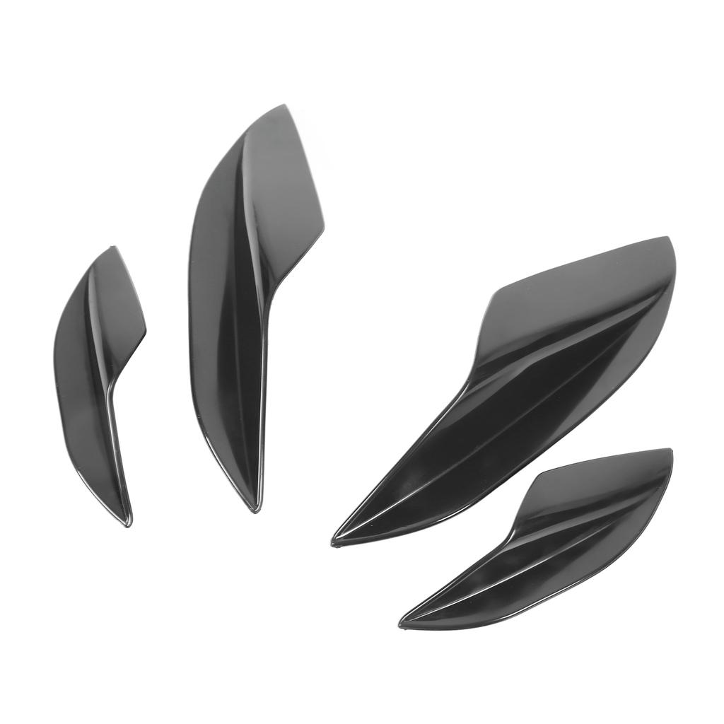 Bumper Fin Car Front Bumper Side Splitter Canards Lip Spoiler Deflector Replacement for