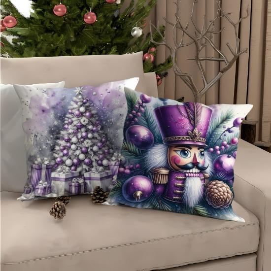 New Home Decoration Pillow Cover Living Room Polyester Christmas Elf Christmas Sofa Pillow Cover