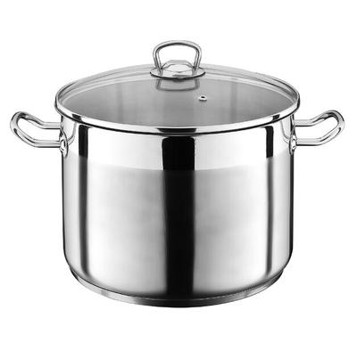 GSW Jumbo Saucepan PROFI 30 Cm - 17 Liters INDUCTION