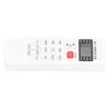 ABS Air Conditioner Remote Control Replacement Accessory Fit for AUX YKRH 102E White