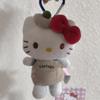 Sanrio Hello Kitty Plush Keychain Charm Strap for Car Decoration