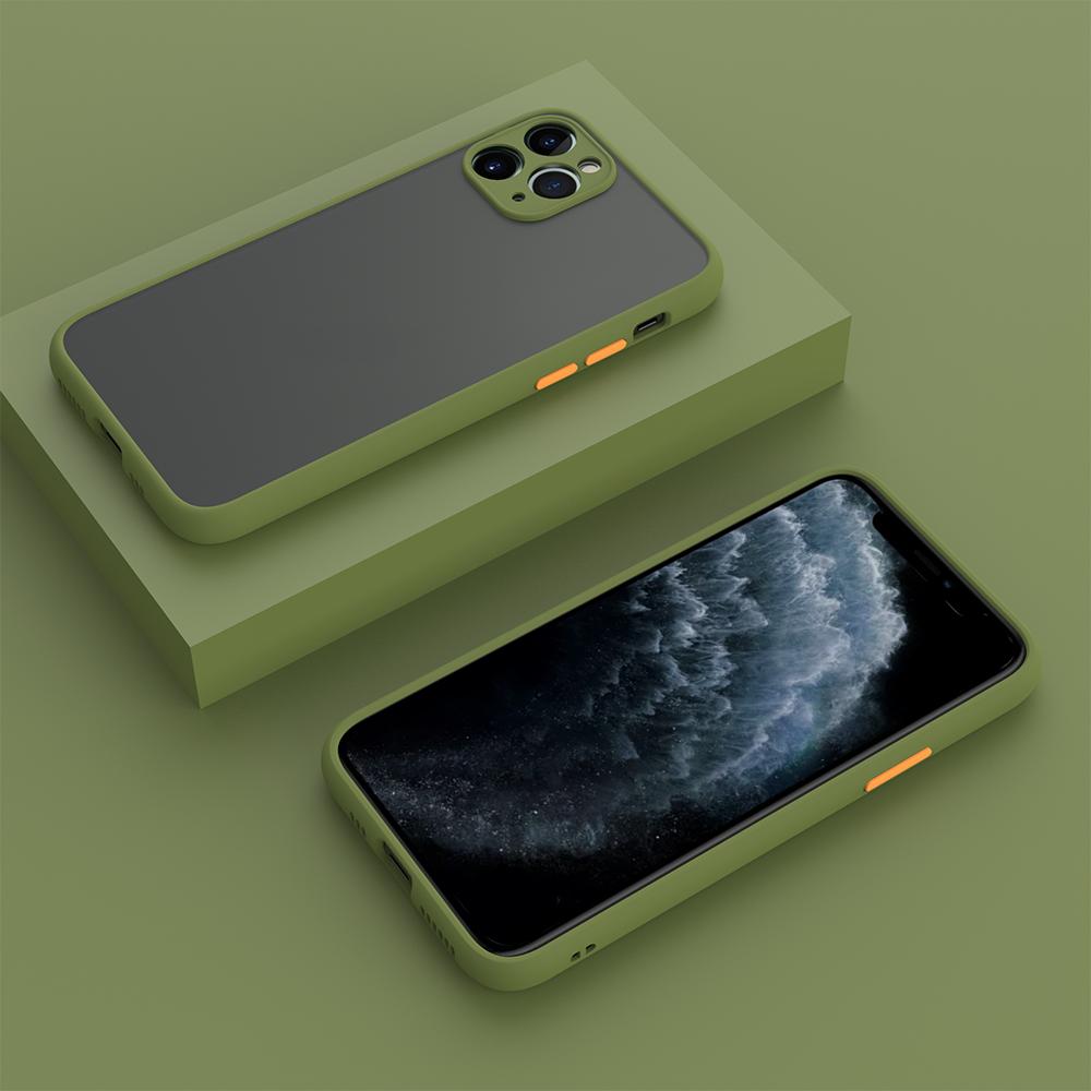 Matte Case for Iphone 15 Pro Max 14 Plus 13 Mini 12 11 X Xs Xr Se 2022 2020 7 8 6 S 6S 15Pro Iphone15 15Plus Phone Cover Camera Protection Accessories