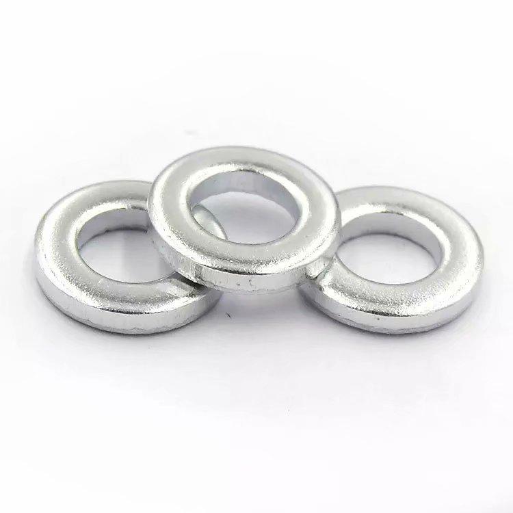 Ultra-Thin Carbon Steel Zinc Flat Washer, Large & Thickened, Sizes M2-M10