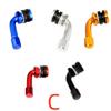 1 Pair Universal Aluminum Motorcycle Wheel 10.1mm/7.8mm tpms Tire Valves Stem for Motorbike Electric Scooter Bike 90 Degree CNC