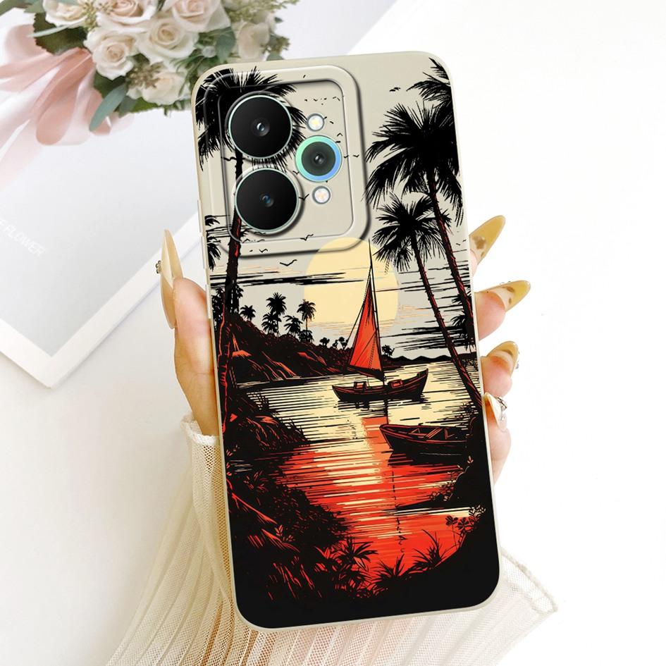 For Realme 15 Pro 5G Case Shockproof TPU Cover Popular Daisy Soft Silicone Phone Case For Realme 15 Coque Realme 15T 15Pro Pouch