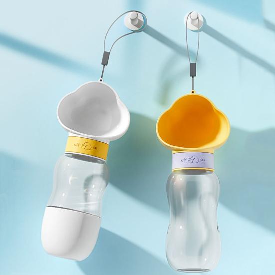 

Бутылка для воды Yousheng для домашних животных, вращающаяся открытая защита от утечек, съемный герметичный замок, поилка, диспенсер для щенков