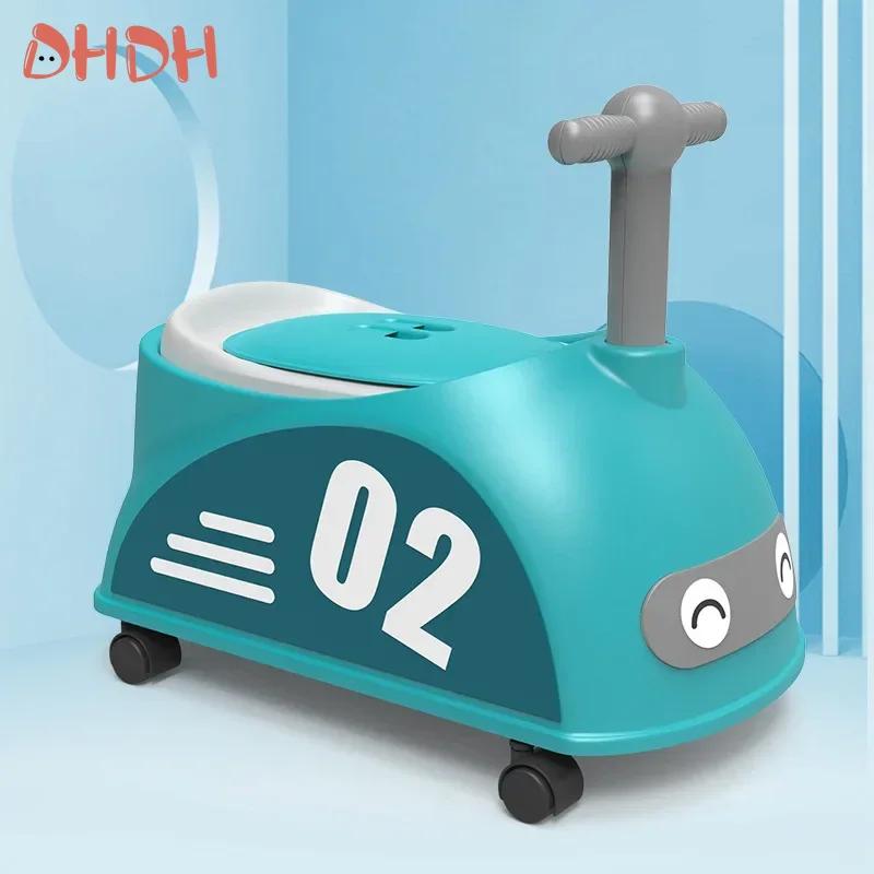 Pottstol för barn Resepotta Resa Söt potta för inomhus utomhus Barnprodukter Flyttbar toalett Urinal Babystol