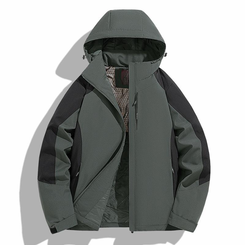 Graphen Heißmagnet Herbst und Winter Neue Herren Baumwolljacke Dünne Baumwolljacke Winddicht Outdoor Windjacke