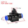 HVFF SA BUC Fitting 4mm 6mm 8mm 10mm 12mm Pneumatic Push In Quick Joint Connector Hand Valve To Turn Switch Ball Engine Gaskets 6