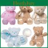Teddystory Peluche Orsacchiotto Morbido e Coccoloso per Bambini e Neonati