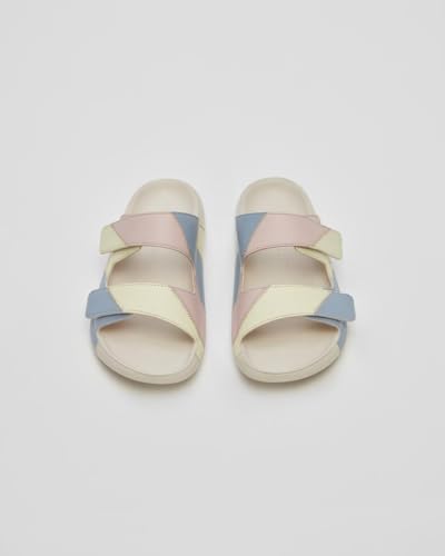 ECCO Cosmo Women's Multicolor Sherbet Slide Sandals, Size 23.5 cm, 3E