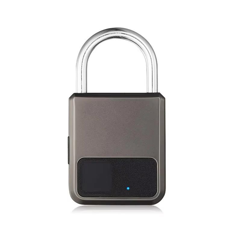 Biometric Smart Fingerprint Padlock Tuya App Control Waterproof Keyless Door Lock for Gym Lock School Backpack Luggage Security