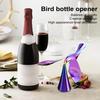 Tipsy-Flaschenöffner in Form eines fliegenden Vogels, skulpturales Barzubehör, Metallöffner für Bier, Soda und Apfelwein für Partys und Hochzeiten