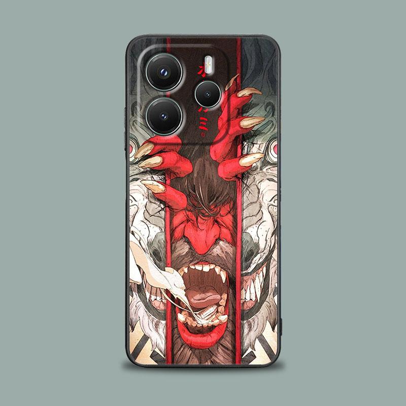 Phone Case for Xiaomi Redmi 15C 14C 12C 13C 4G Redmi Note 15 14 13 12 11 10 Pro Plus 12S Soft Cover Japanese Art Samurai Ninja