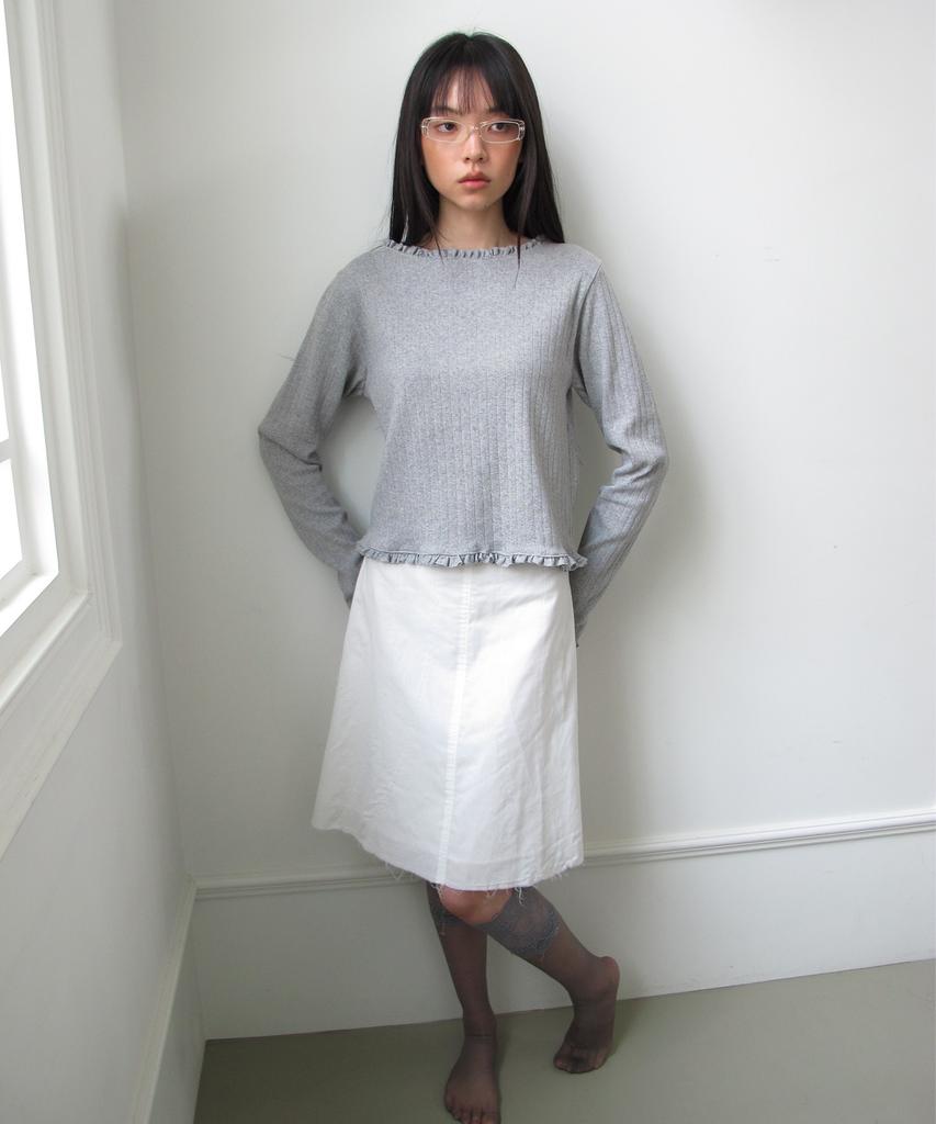Nihi Little Frill Tee (Melange Gray)