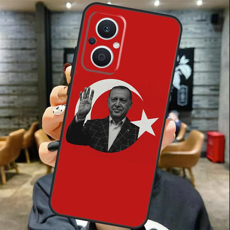 Turkey Recep Tayyip Erdogan Case For OPPO Reno 11 11F 13 12 F 8T 7 8 10 Pro OPPO Find X8 X6 Pro X3 X5 Lite Cover Coque