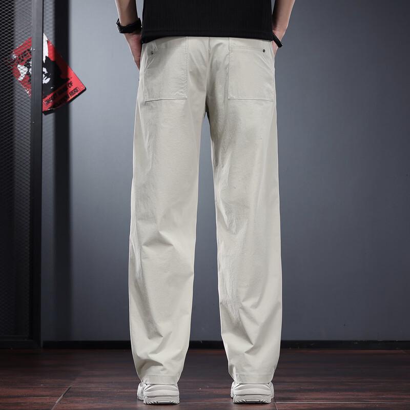 JAYLENO Men's American Style Straight Outdoor Casual Pants