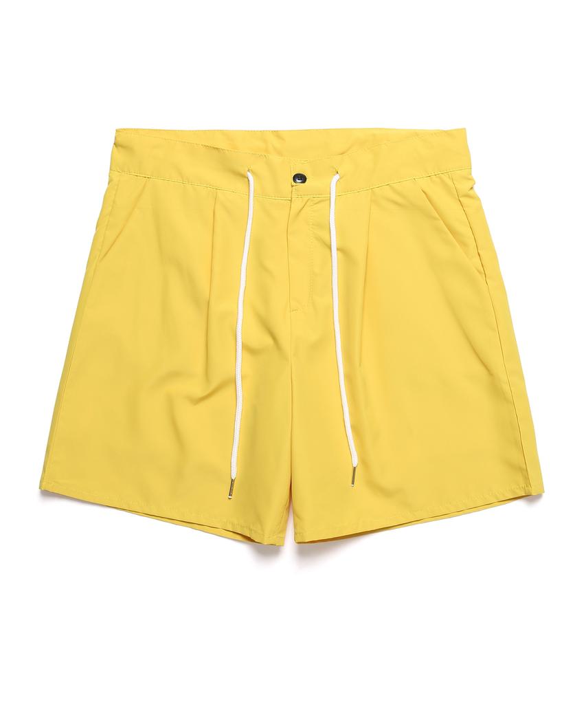 P.P.P Nylon String Border Shorts (Yellow)