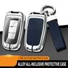 Zinc Alloy Leather Car Key Case For Hyundai Solaris Hb20 I30 Veloster Sr Ix35 Elantra Accent For Kia Sportage K5 Rio Sportage K2