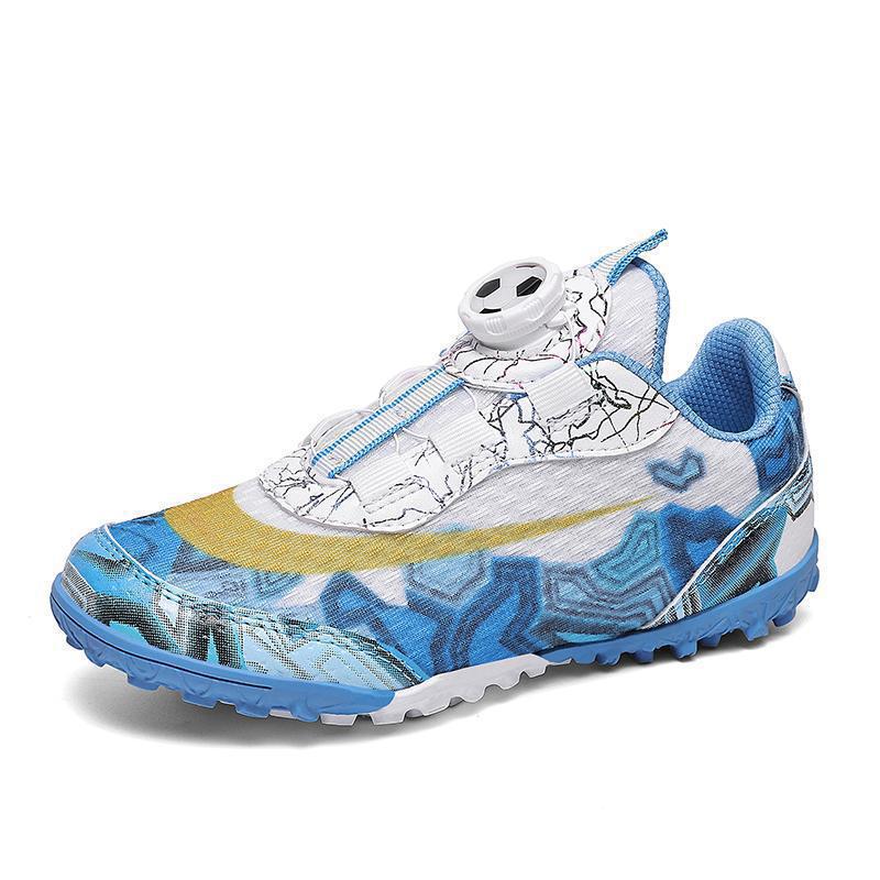 Breathable Mesh Kids Football Shoes for Boys and Girls - Perfect for School Competition and Training
