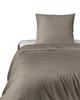 Pure Cotton Bedding Set 140x200 C. Beige Taupe Premium