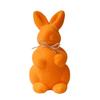 Holiday Decoration Soft Touching Bunnies Figurines Color Option Rabbit Ornament for Home and Party Table Decoration 1PC