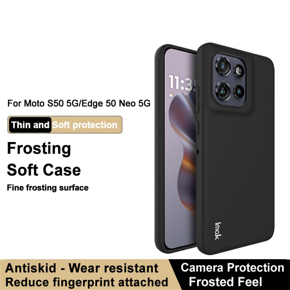 

IMAK UC-3 Series for Motorola Thinkphone 25 5G/Moto S50 5G/Edge 50 Neo 5G Case Matte Anti-Fingerprint Soft TPU Cover A