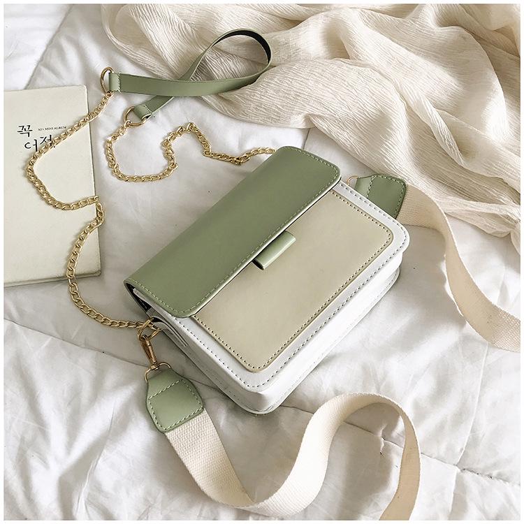 SCIONE Fashion Female Bag Messenger Bag Summer Texture Small Square Bag