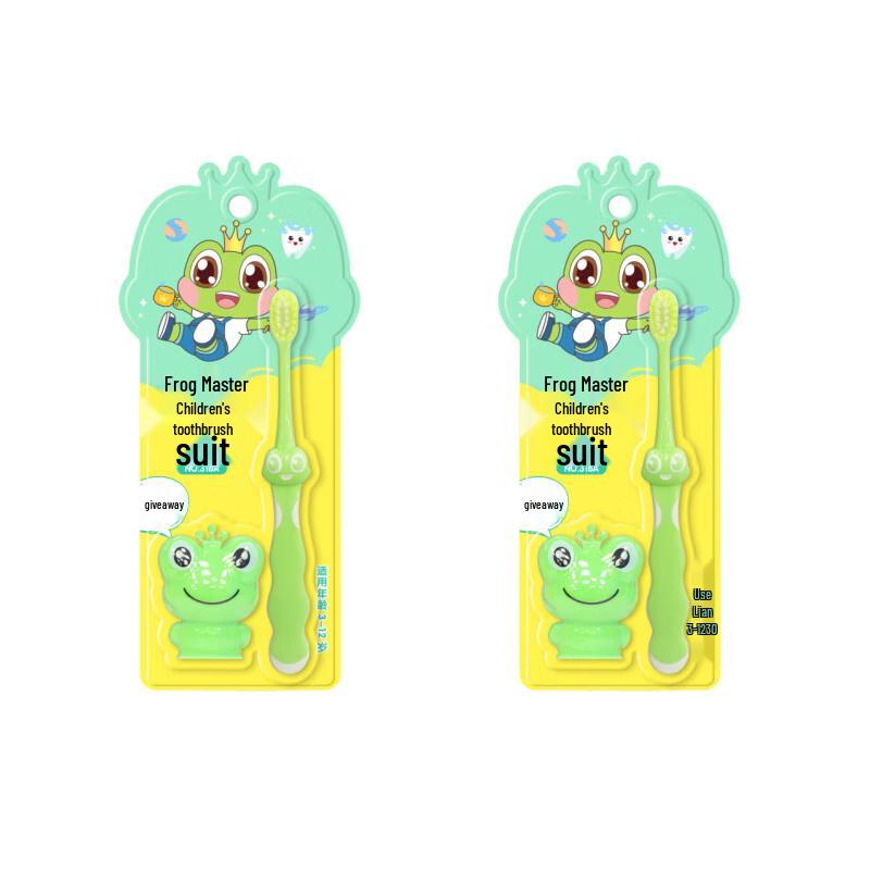 

Frog Prince Miaoqwa Kids Soft Toothbrush 2-Pack