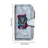 Stylish Pattern Long Wallet Forever Printed Purse Portable Daily Use Card Holder Fashion Casual Zipper Purse