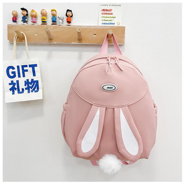 Schoolbag new Oxford cloth kindergarten cute rabbit backpack student campus mini schoolbag children spring outing small backpack