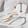3pcs Stainless Steel Box Chain Adjustable Bracelet Connectors for DIY Bracelets Charms Accessories Jewelry Making Findings