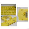 132/154 Egg Turner Tray For Poultry Hatching DC110V Yellow