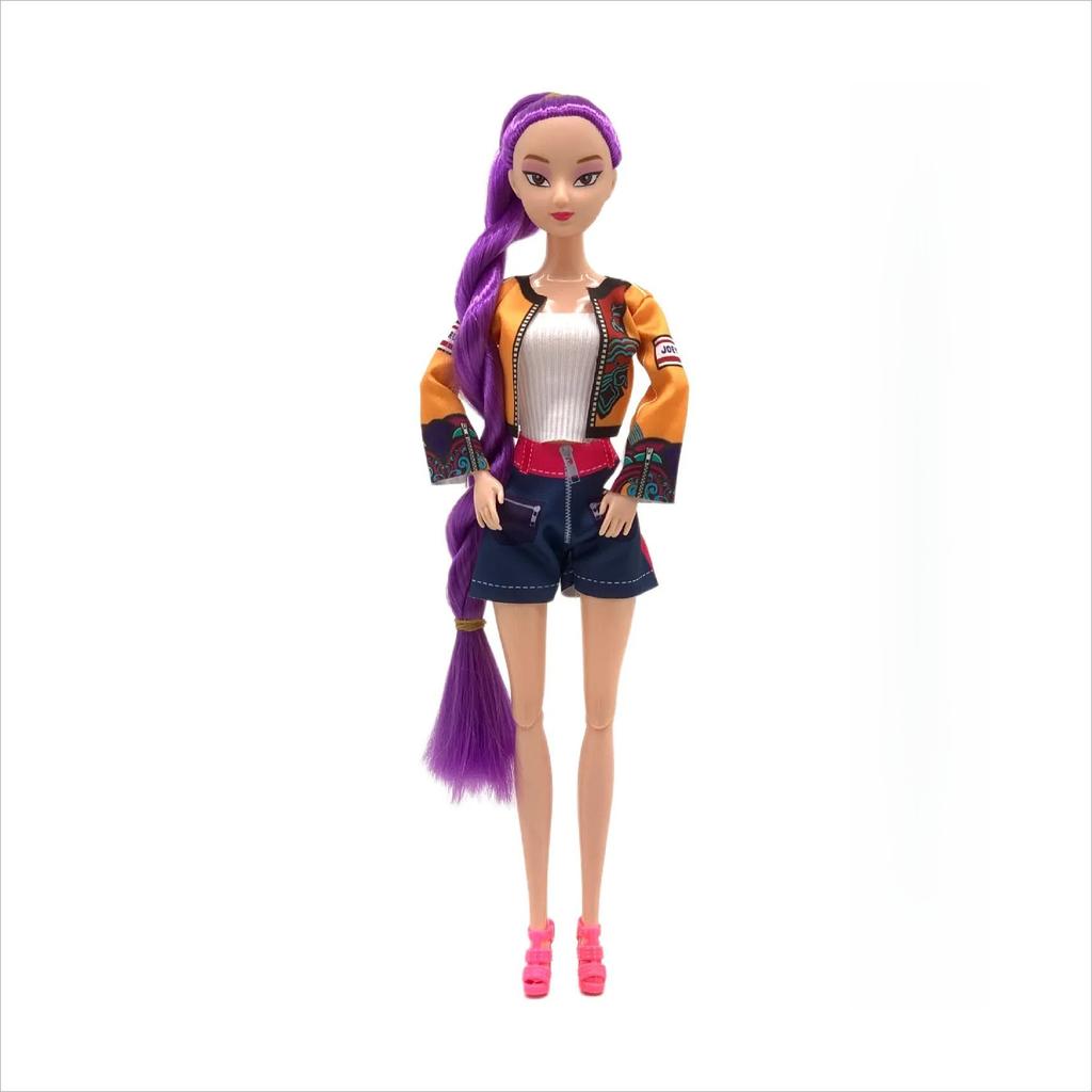 Rumi Mira Zoey Toy Action Figure, Beautiful Princess, Girl Dolls, DIY Plastic Toy for Girls
