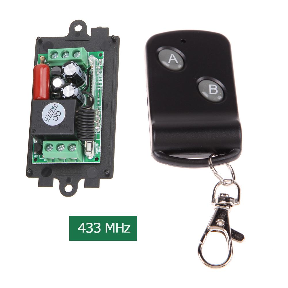 

220V 315MHz/433MHz Electric Door Remote Control Switchs Remote Controller Switchs Gate Remote Switchs 2-Button Remote Control
