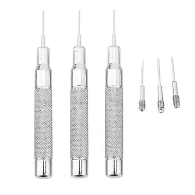 3Pcs Metal Watch Band Link Remover Pins Punch Removal Repairing Tool Set