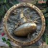 Classic Submarine Metal Art Wall Decor for Home Office Maritime Theme