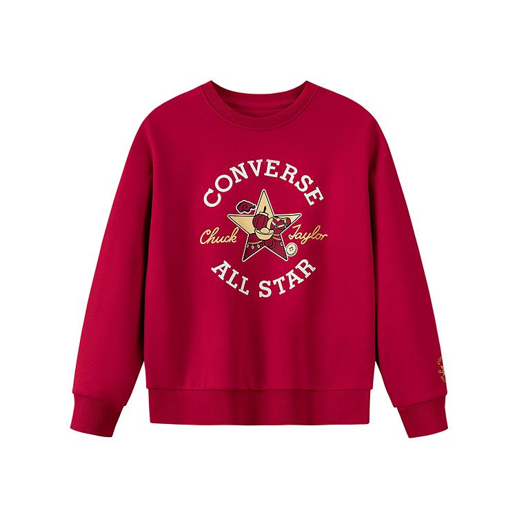Converse Kids Sweatshirts Crew Neck Moderate CV2612847 (4)110/52