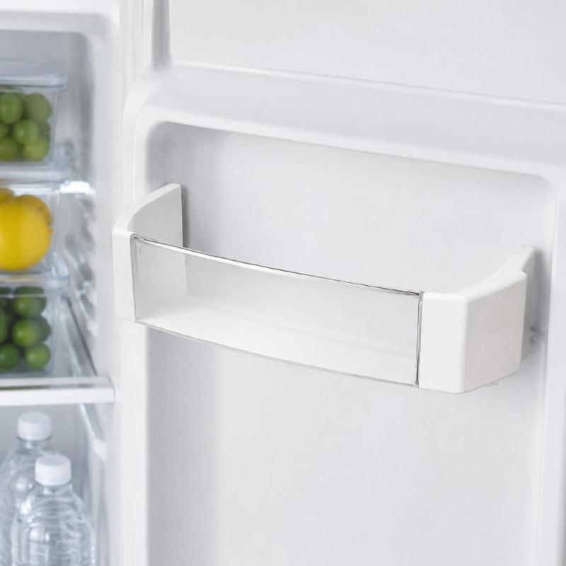 WR71X10409 Refrigerator Door Bin Replacement, Plastic Shelf with Raised End Mounting Features for Restoring Bottle and Container Door Storage