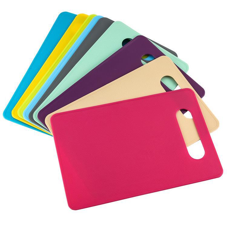 Creative Fruit Square Plastic Cutting Board - Colorful Kitchen Gadget, PP Material