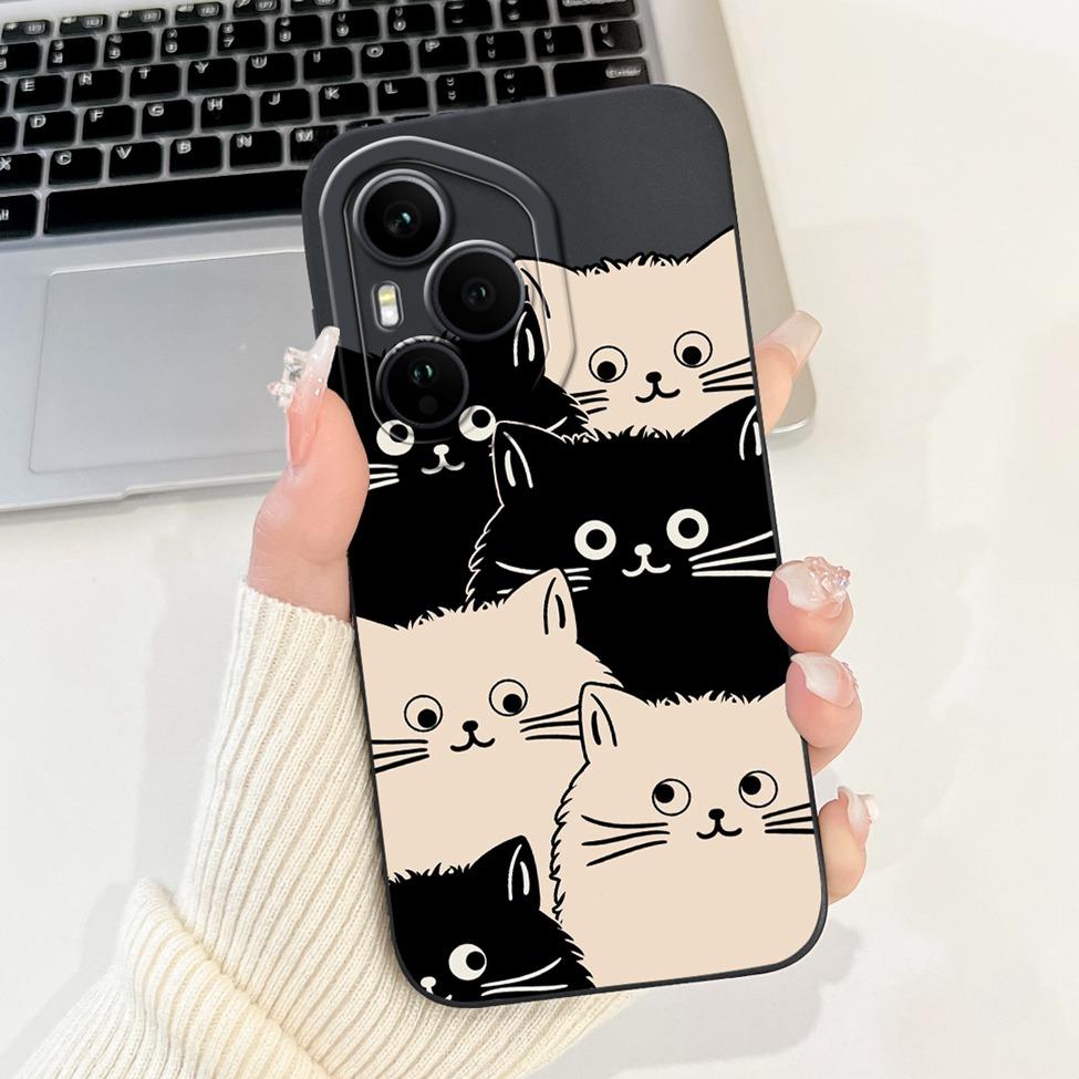 Global For Honor 400 Pro 5G Case DNP-NX9 Cute Cat Panda Fashion Flowers Love Back Cover For Honor 400 Pro 5G Phone Case Bumper