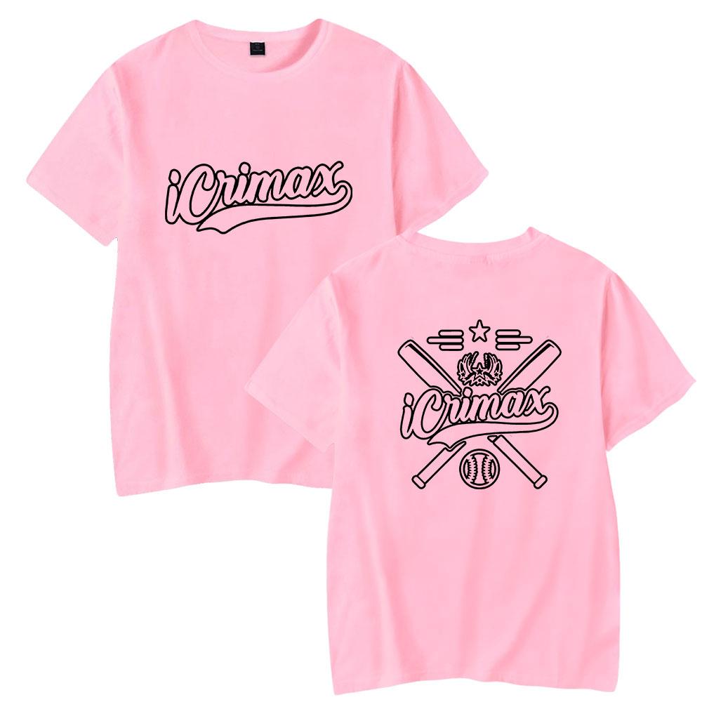 Grappig Icrimax T-shirt Cool Heren T-shirt O-hals Casual Unisex Streetwear Letterprint Mode T-shirt Camisetas Ropa Hombre