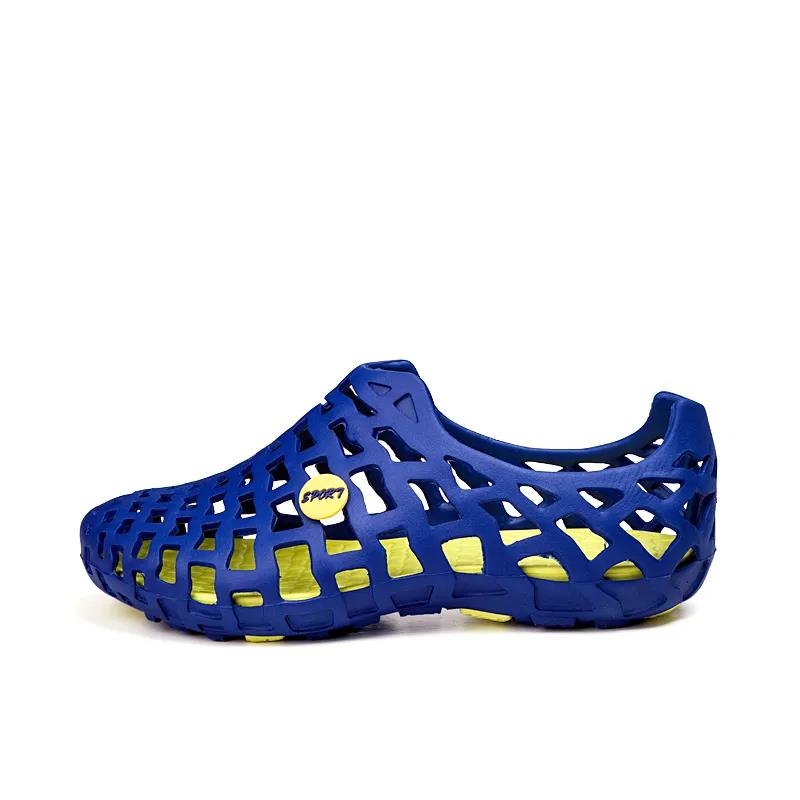 

Полые сандалии, пляжная обувь для пар, легкая и удобная летняя нескользящая мягкая подошва в римском стиле. 36