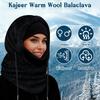 1pc Winter Warm Velvet Balaclava Wind-Resistant Winter Face Mask,Fleece Ski Mask for Men and Women,Warm Face Cover Hat Cap Scarf