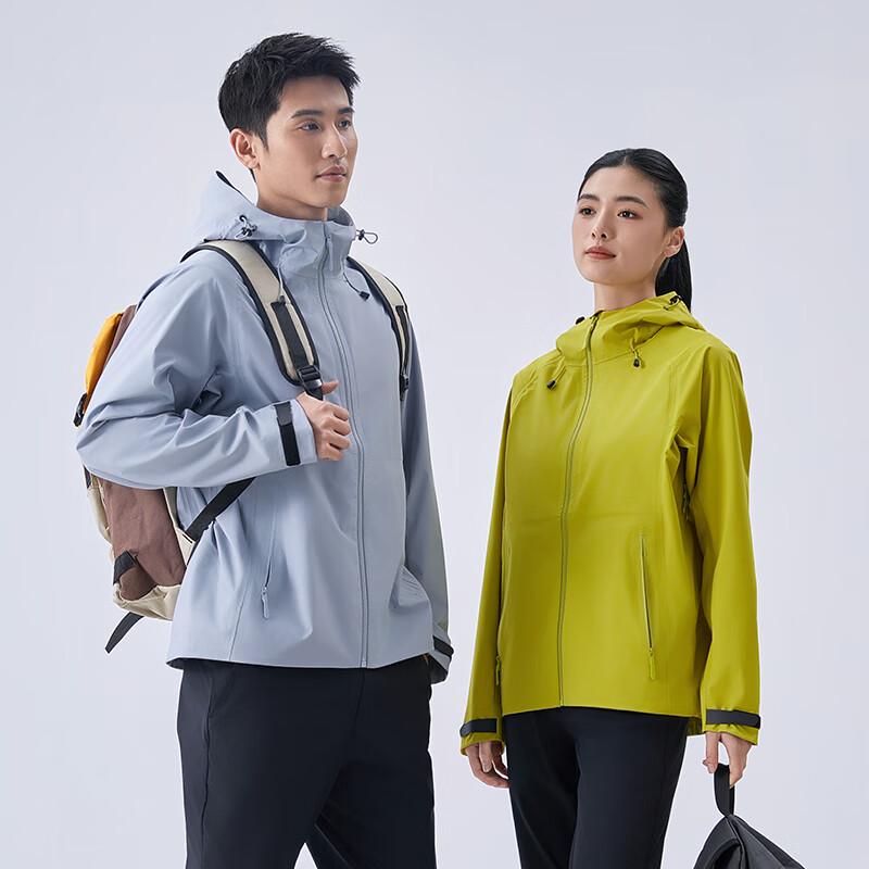 Fengxun Unisex Spring/Autumn Lightweight Waterproof Hiking Jacket FXHR80266 4XL